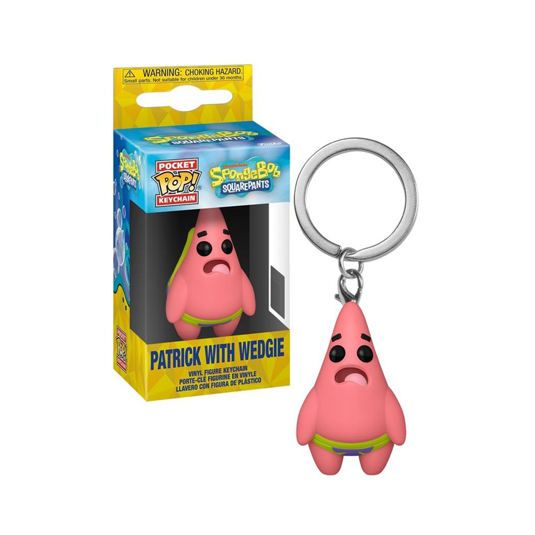 Pocket Pop! Animation: Spongebob - Patrick with Wedgie - مجسم