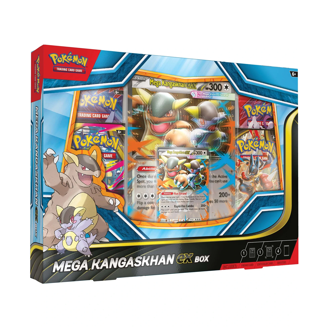 Pokémon TCG Mega Kangaskhan Ex Box - بطاقات