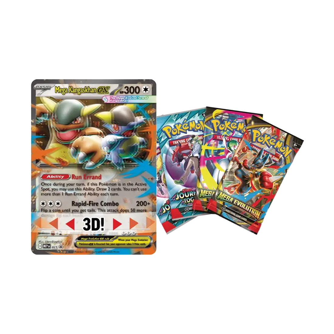 Pokémon TCG Mega Kangaskhan Ex Box - بطاقات