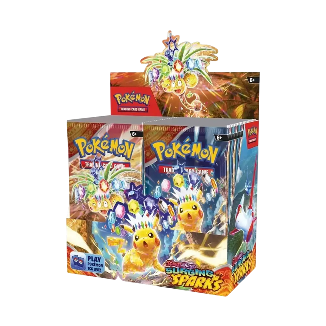 Pokémon TCG SV08 Surging Sparks Booster - بطاقات