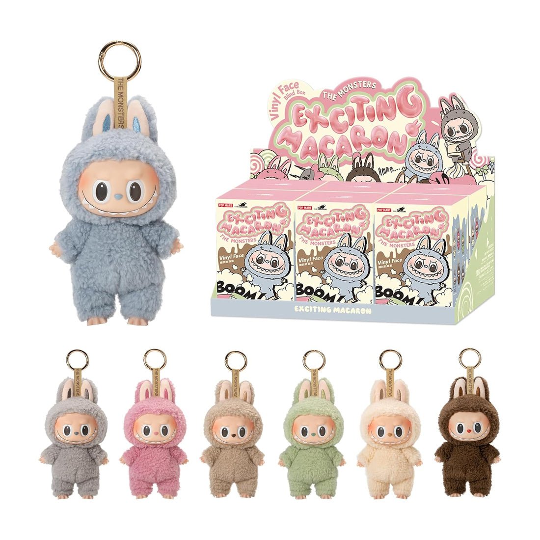 The Monsters Tasty Macarons Vinyl Face Blind Box Action Figures - دمية - Store974 Electronics WLL | ستور٩٧٤ للالكترونيات ذ.م.م