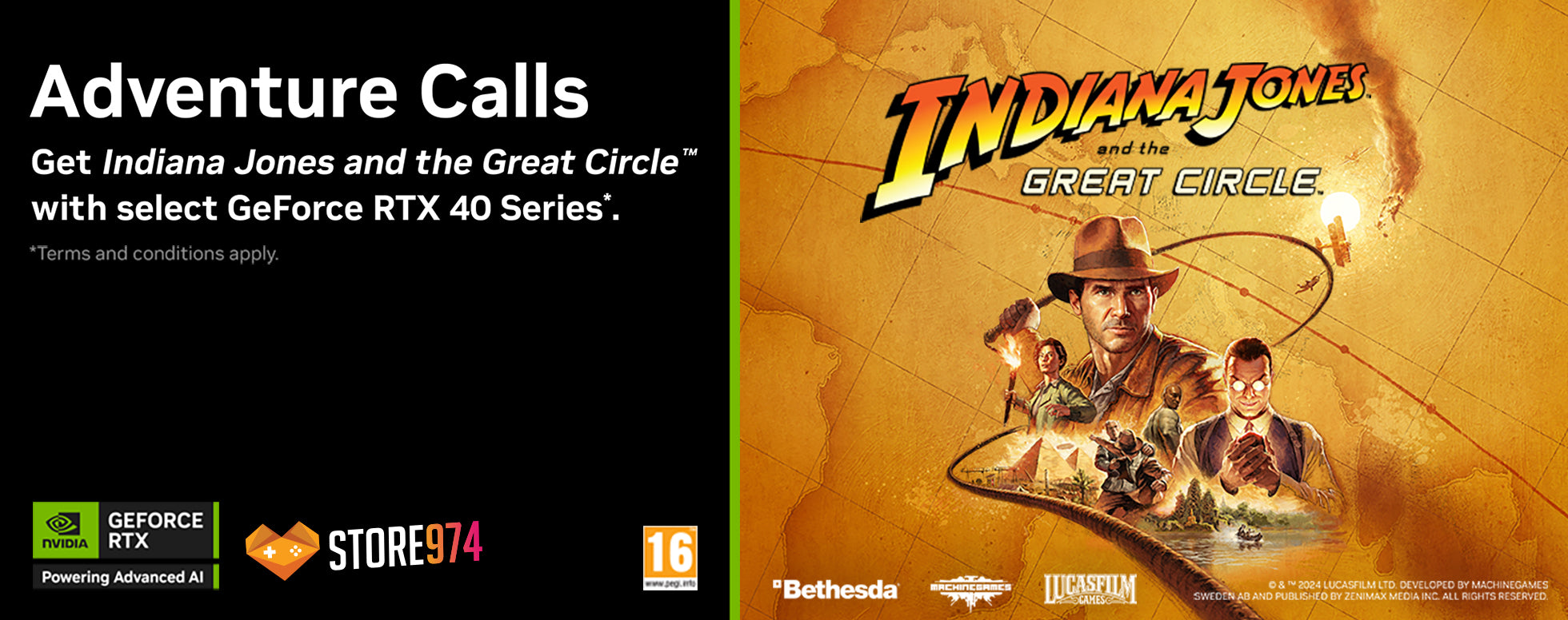 Nvidia Indiana Jones RTX Collection Banner