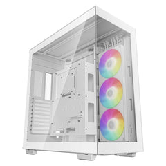 Deepcool CH780 Tempered Glass E-ATX Full Tower Case - White - صندوق