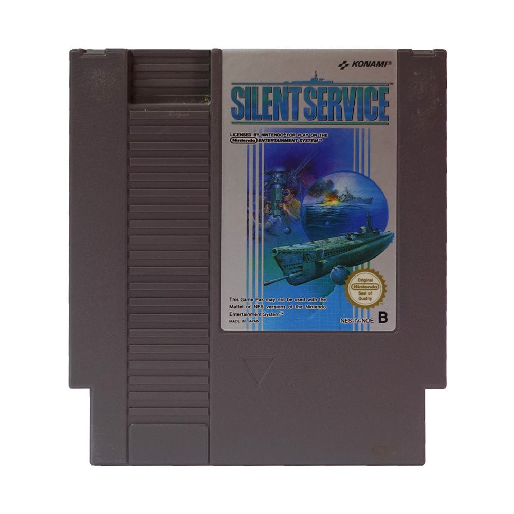 (Pre-Owned) Silent Service - Nintendo Entertainment System - ريترو - Store 974 | ستور ٩٧٤