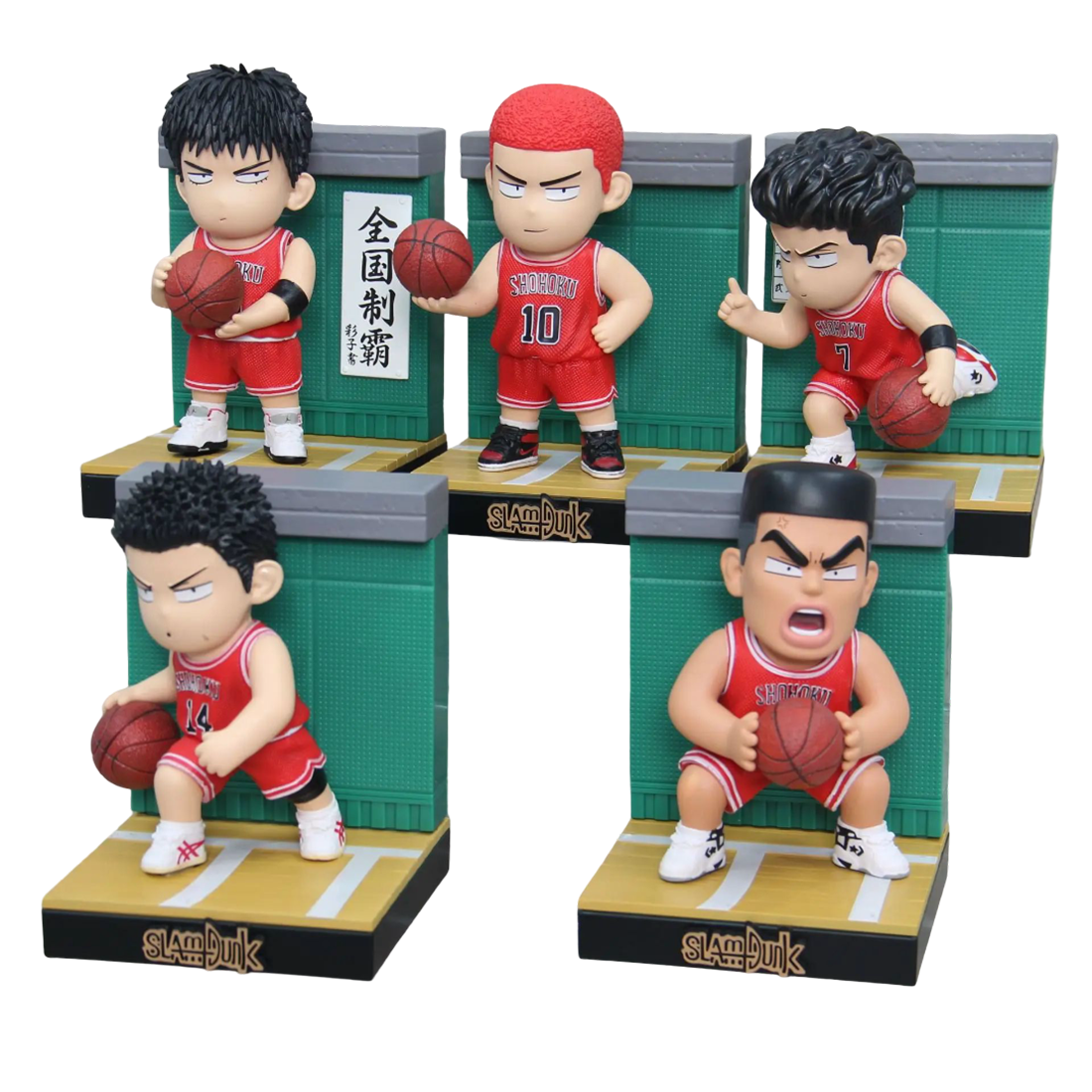Slam Dunk Chibi Diorama Set - مجسم مستعمل Slam Dunk Chibi Diorama Set - مجسم مستعمل