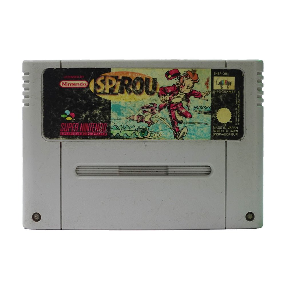 (Pre-Owned) Spirou - Super Nintendo Entertainment System - ريترو - Store 974 | ستور ٩٧٤