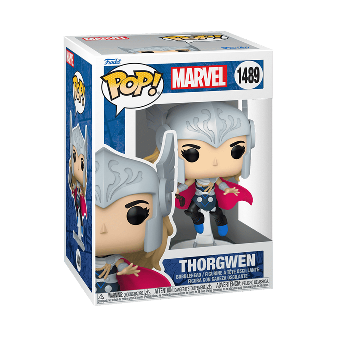 Funko Pop! Marvel: Spider-Gwen: Gwenverse - Thorgwen #1489 - مجسم
