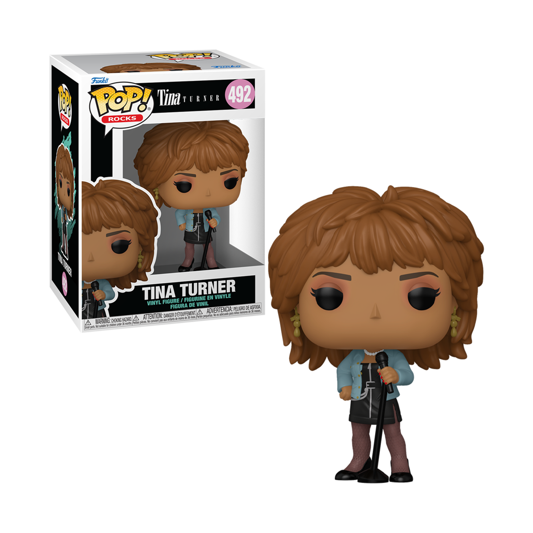 Funko Pop! Rocks: Tina Turner - Wlgtdwi #492 - مجسم Funko Pop! Rocks: Tina Turner - Wlgtdwi #492 - مجسم