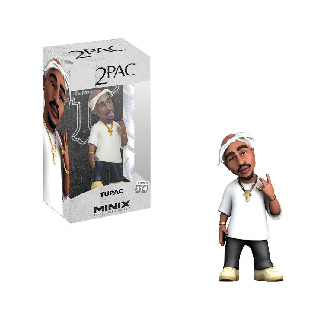 Minix Music Tupac - دمية Minix Music Tupac - دمية