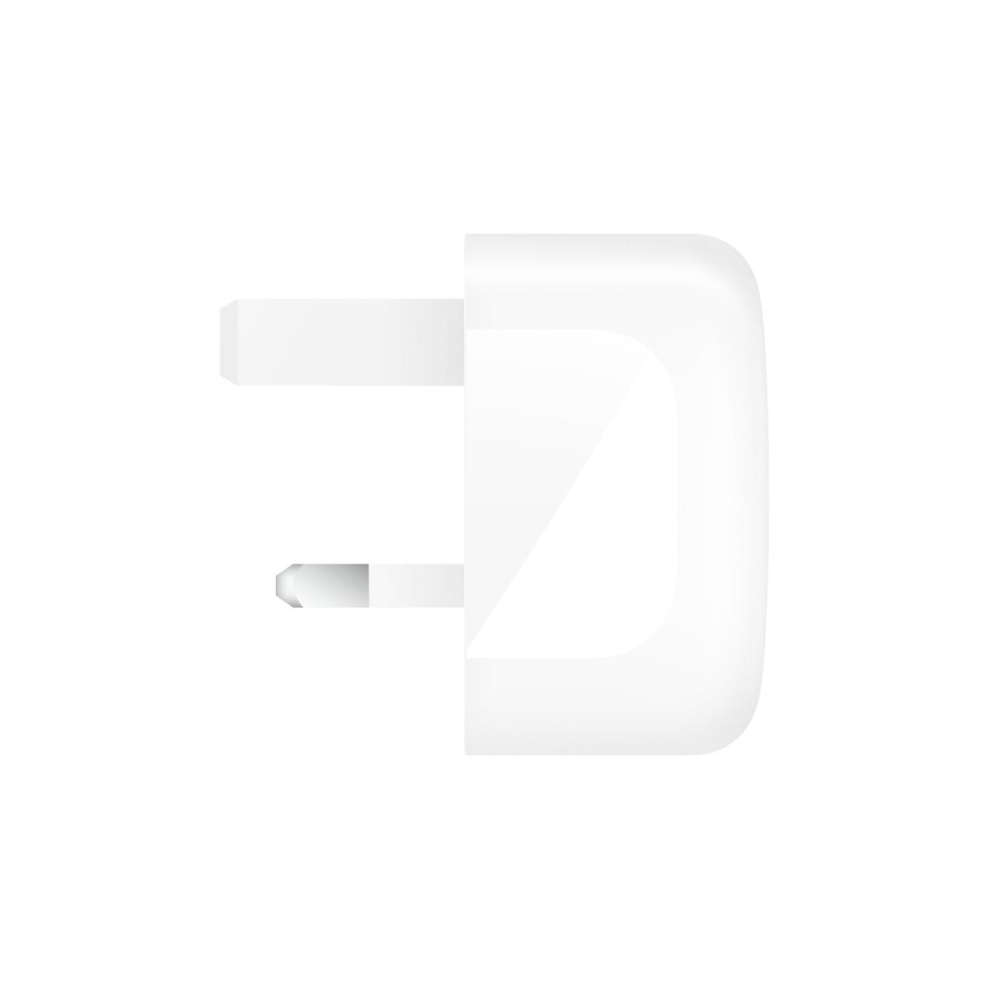 Belkin Compact USB-C Wall Charger 45W + USB-C Cable - White - شاحن Belkin Compact USB-C Wall Charger 45W + USB-C Cable - White - شاحن