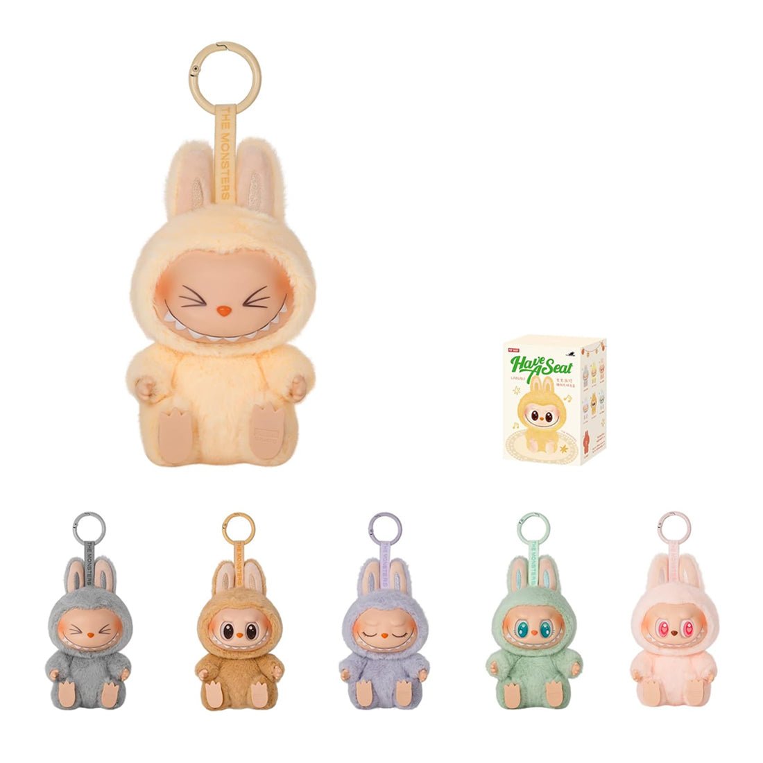 The Monsters Have a Seat Vinyl Plush Blind Box Action Figures - دمية - Store974 Electronics WLL | ستور٩٧٤ للالكترونيات ذ.م.م