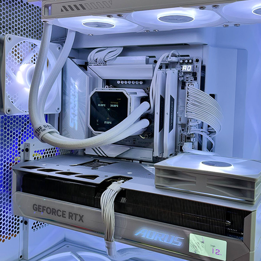 White Predator Build | كمبيوتر وايت بريداتور White Predator Build | كمبيوتر وايت بريداتور
