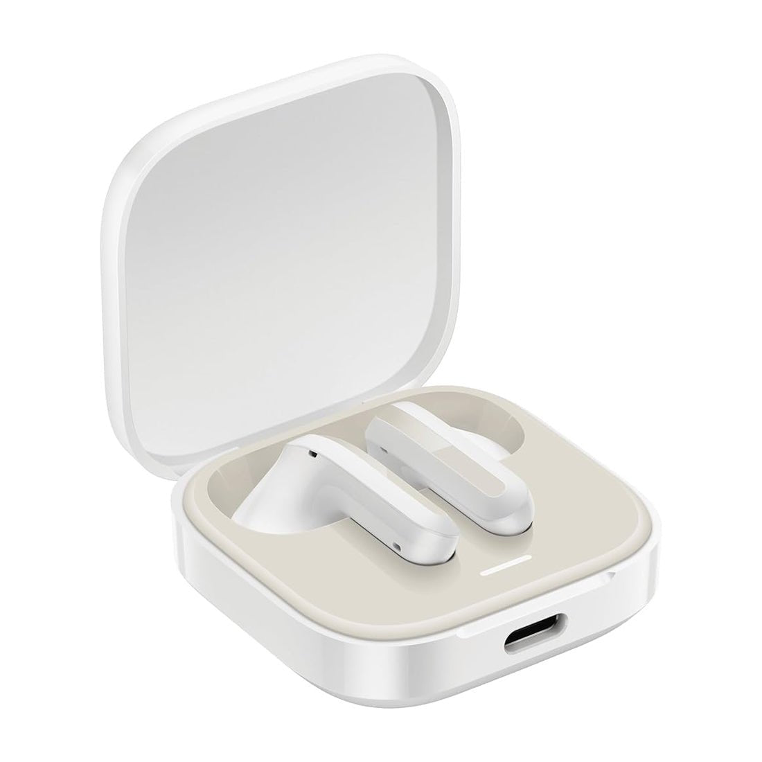 Redmi Buds 6 Wireless Earbuds - Cloud White - سماعات لاسلكية Redmi Buds 6 Wireless Earbuds - Cloud White - سماعات لاسلكية