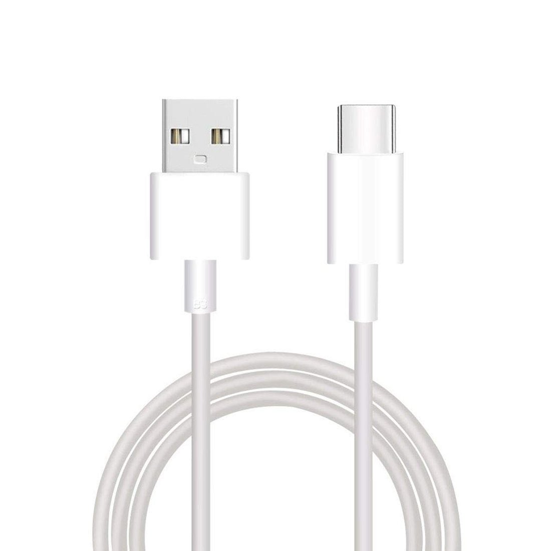 Xiaomi Mi USB Type-C Cable 1m - White - كابل Xiaomi Mi USB Type-C Cable 1m - White - كابل
