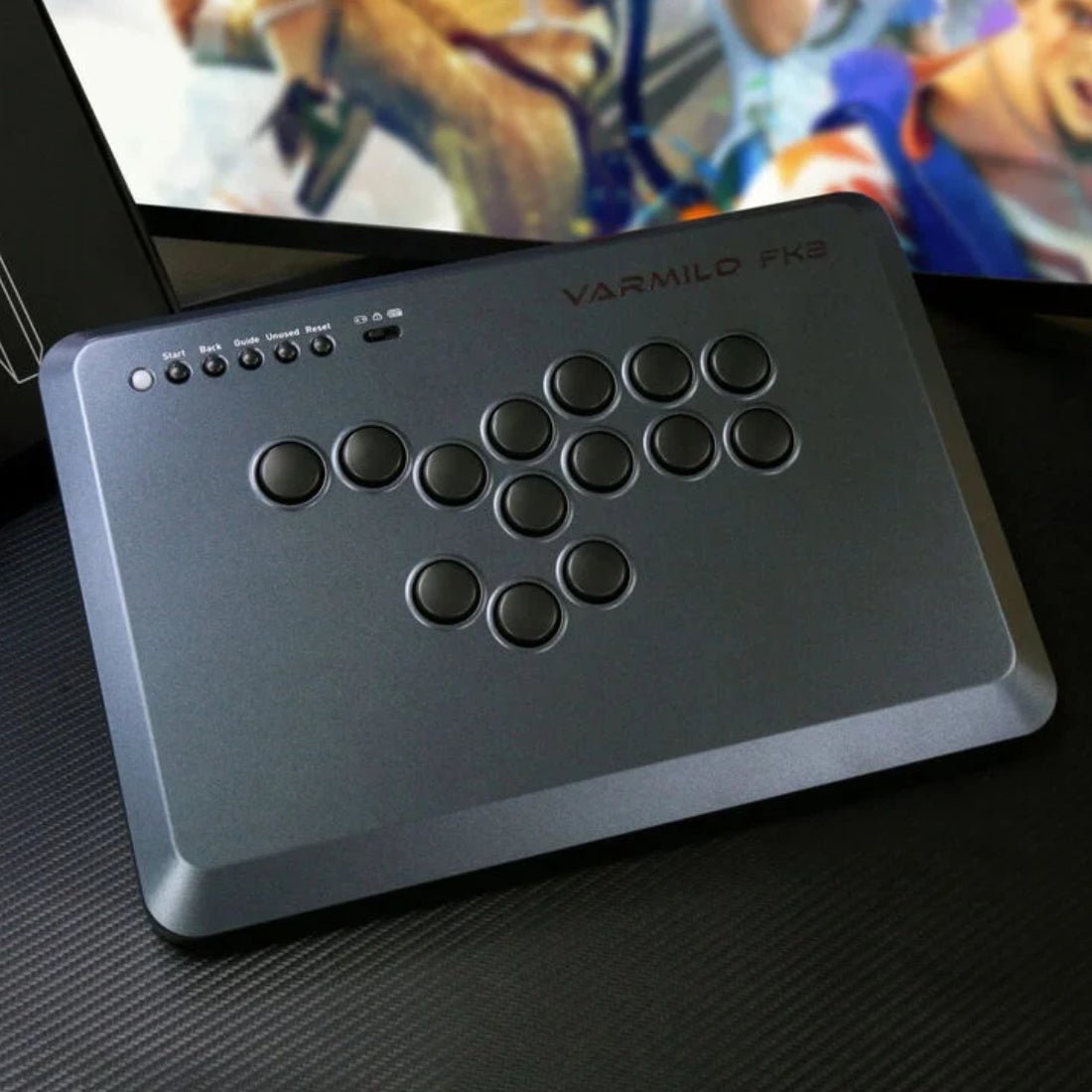 Varmilo FK2 Arcade Controller for FTG - Black - جhaز tحكm Varmilo FK2 Arcade Controller for FTG - Black - جhaز tحكm