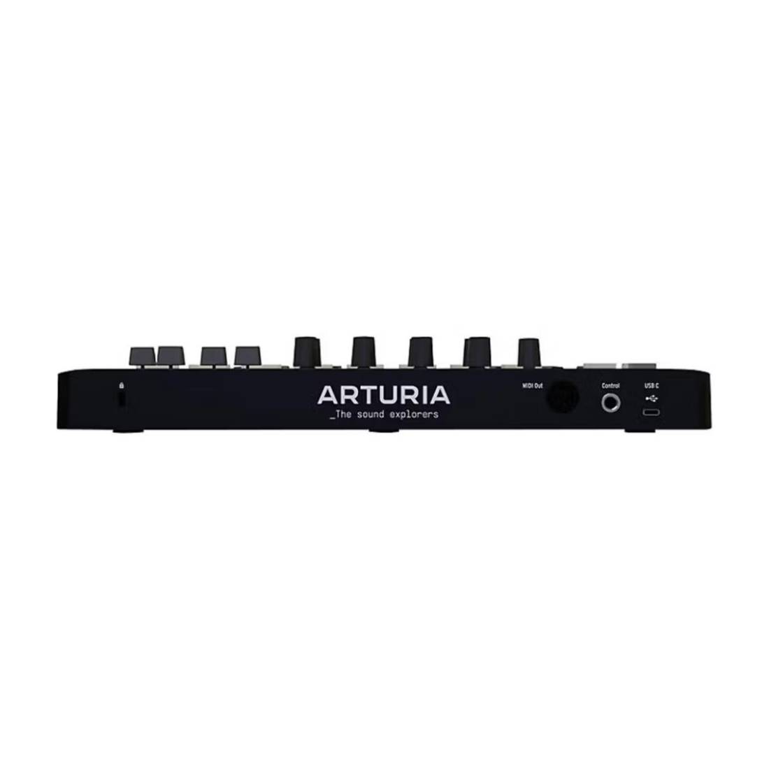 Arturia MiniLab MKIII Midi Keyboard 25 - Deep Black - ميكروفون Arturia MiniLab MKIII Midi Keyboard 25 - Deep Black - ميكروفون