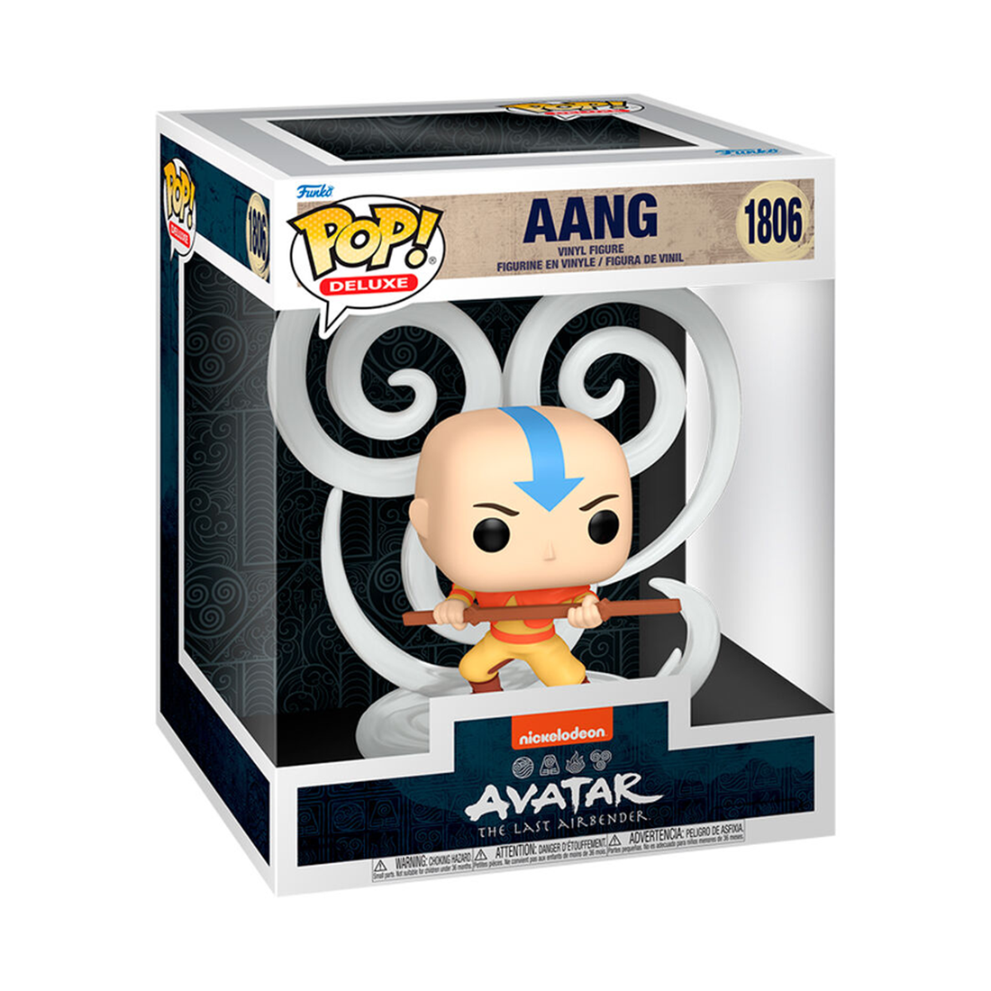Funko Pop Deluxe! Animation: Avatar: The Last Airbender S7- Aang #1806 - مجسم Funko Pop Deluxe! Animation: Avatar: The Last Airbender S7- Aang #1806 - مجسم