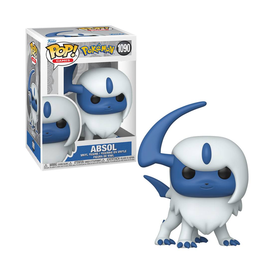 Funko Pop! Games: Pokemon - Absol #1090 - مجسم Funko Pop! Games: Pokemon - Absol #1090 - مجسم