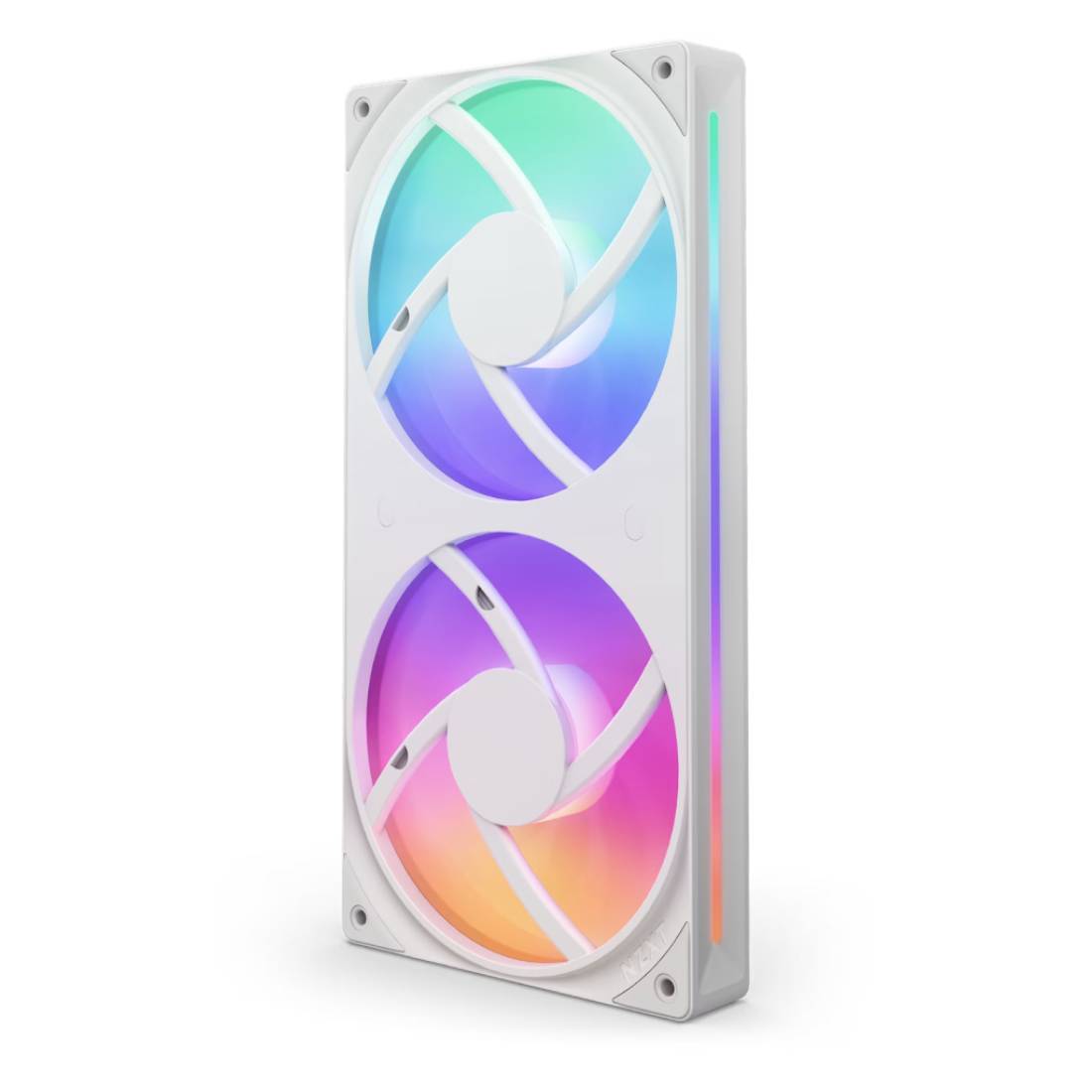 NZXT F240 CORE RGB مروحة إطار واحد - أبيض - ميروز تيبريد NZXT F240 CORE RGB مروحة إطار واحد - أبيض - ميروز تيبريد