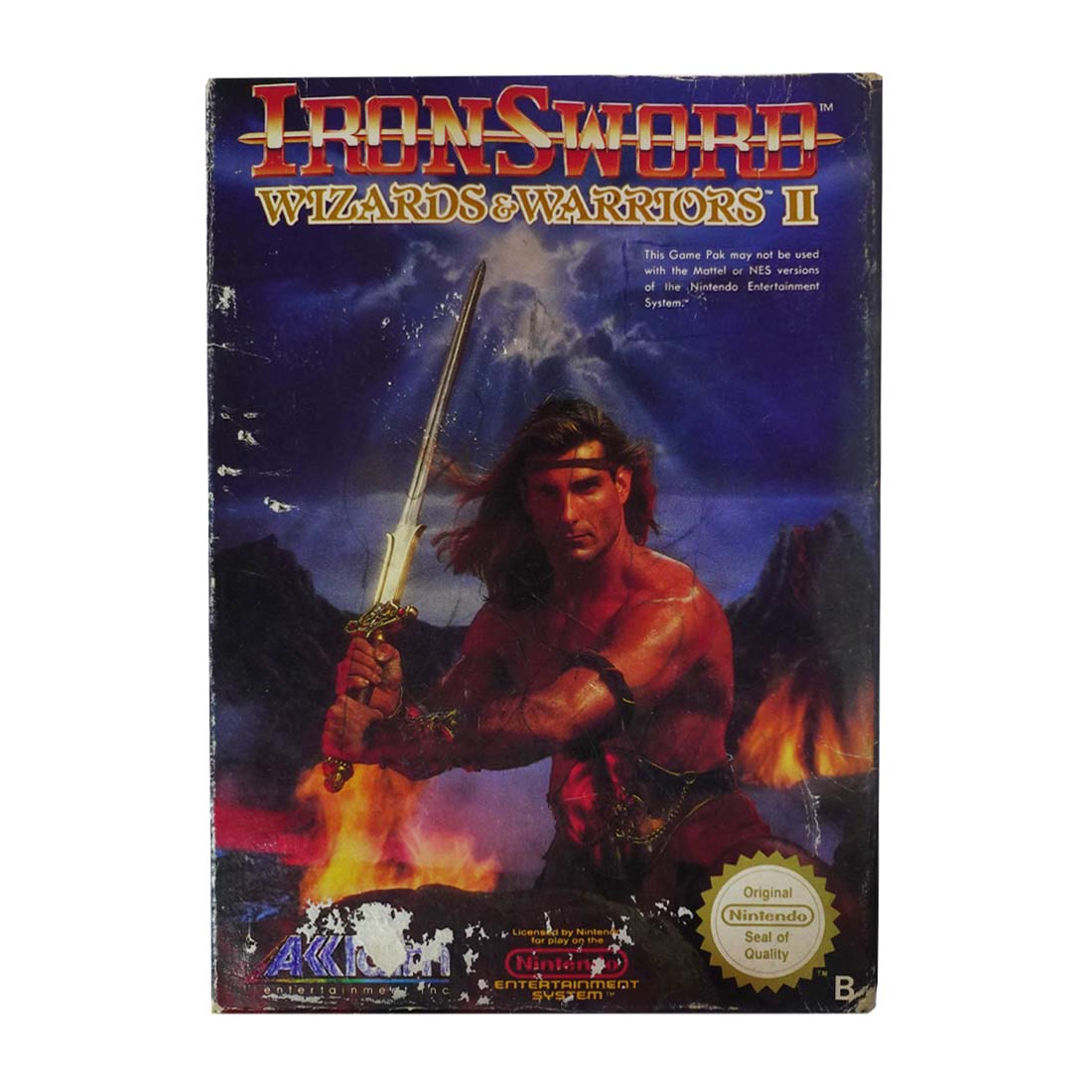 (Pre-Owned) Iron Sword: Wizards & warriors II - Nintendo Entertainment System - ريترو - Store 974 | ستور ٩٧٤