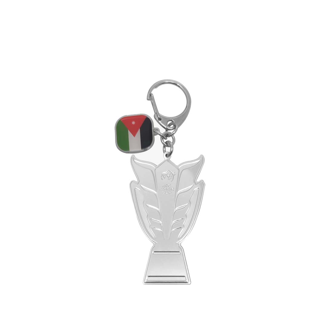 2D Trophy Keychain with Country Flag - Jordan - أكسسوار - Store 974 | ستور ٩٧٤