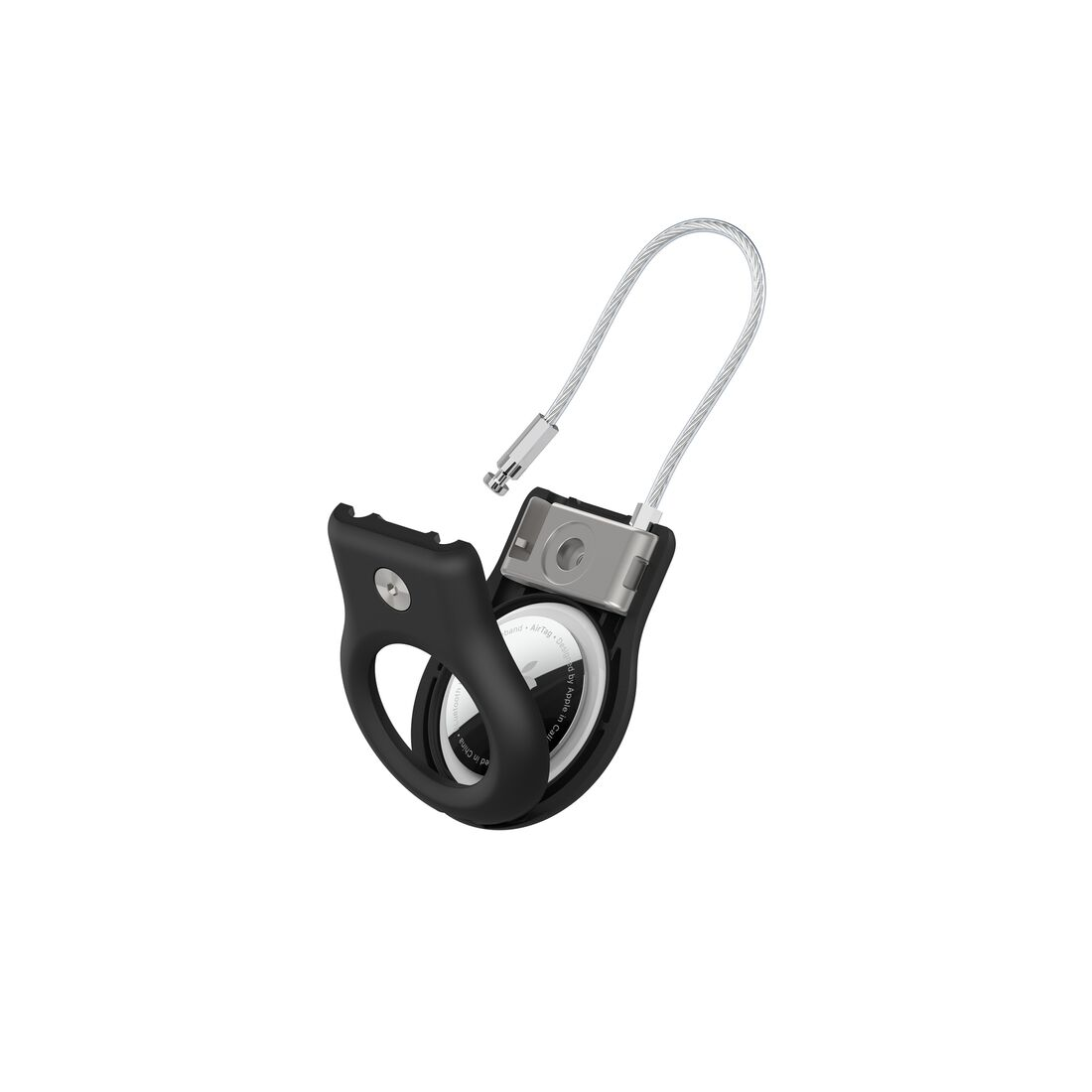 Belkin Secure Holder with Wire Cable for AirTag - أكسسوار Belkin Secure Holder with Wire Cable for AirTag - أكسسوار