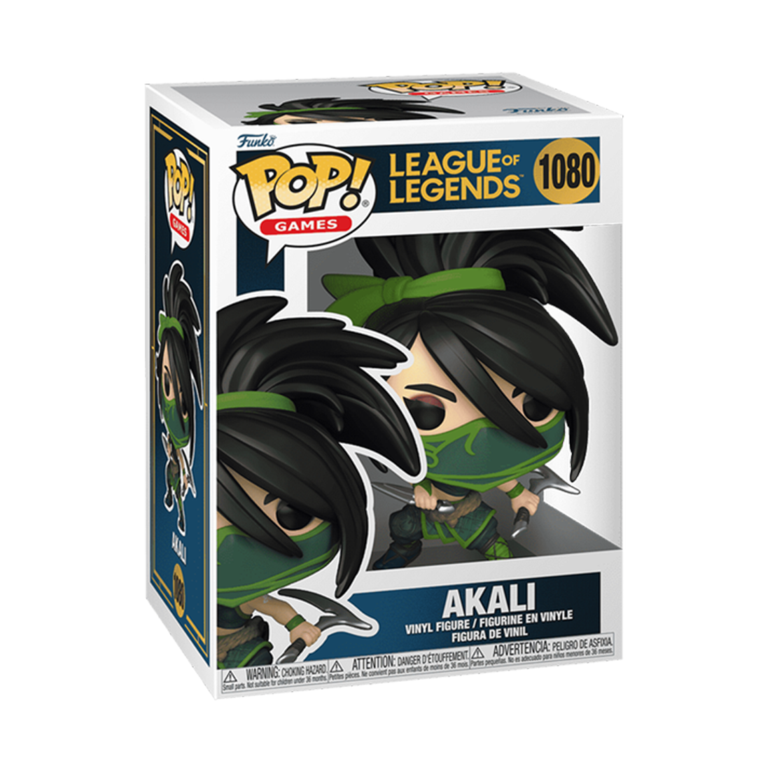 Funko Pop! Games: League of Legends - Akali #1080 - مجسم - Store 974 Electronics WLL  | ستور٩٧٤ للالكترونيات ذ.م.م