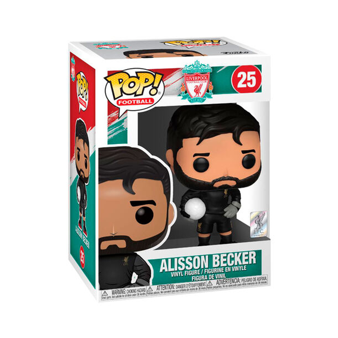 Funko Pop! Football: Liverpool - Alisson Becker #25 - مجسم