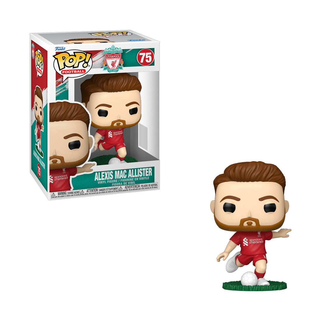 Funko Pop! Football: Liverpool - Alexis Mac Allister #75 - دمية