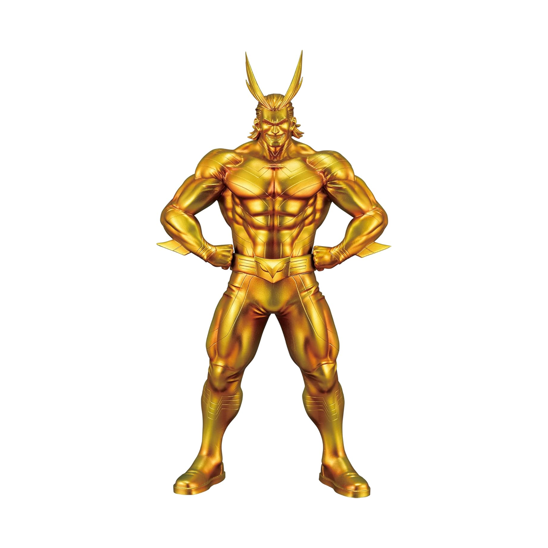 My Hero Academia All Might Gold Figure  - مجسم مستعمل - Store 974 Electronics WLL  | ستور٩٧٤ للالكترونيات ذ.م.م