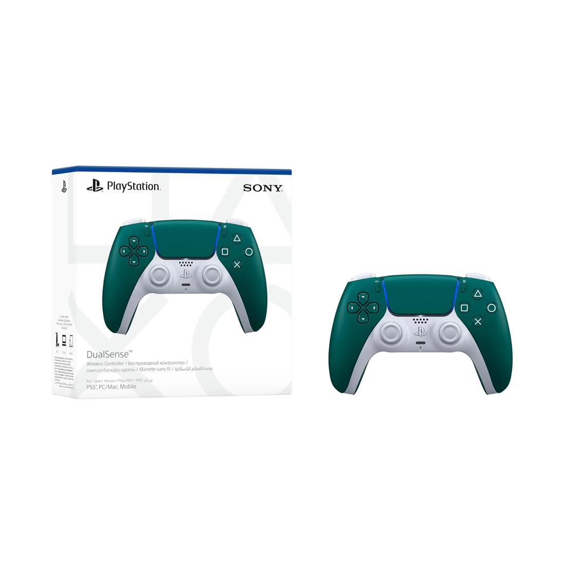Sony PS5 Dualsense Controller Alpine Green KIA - وحدة تحكم Sony PS5 Dualsense Controller Alpine Green KIA - وحدة تحكم