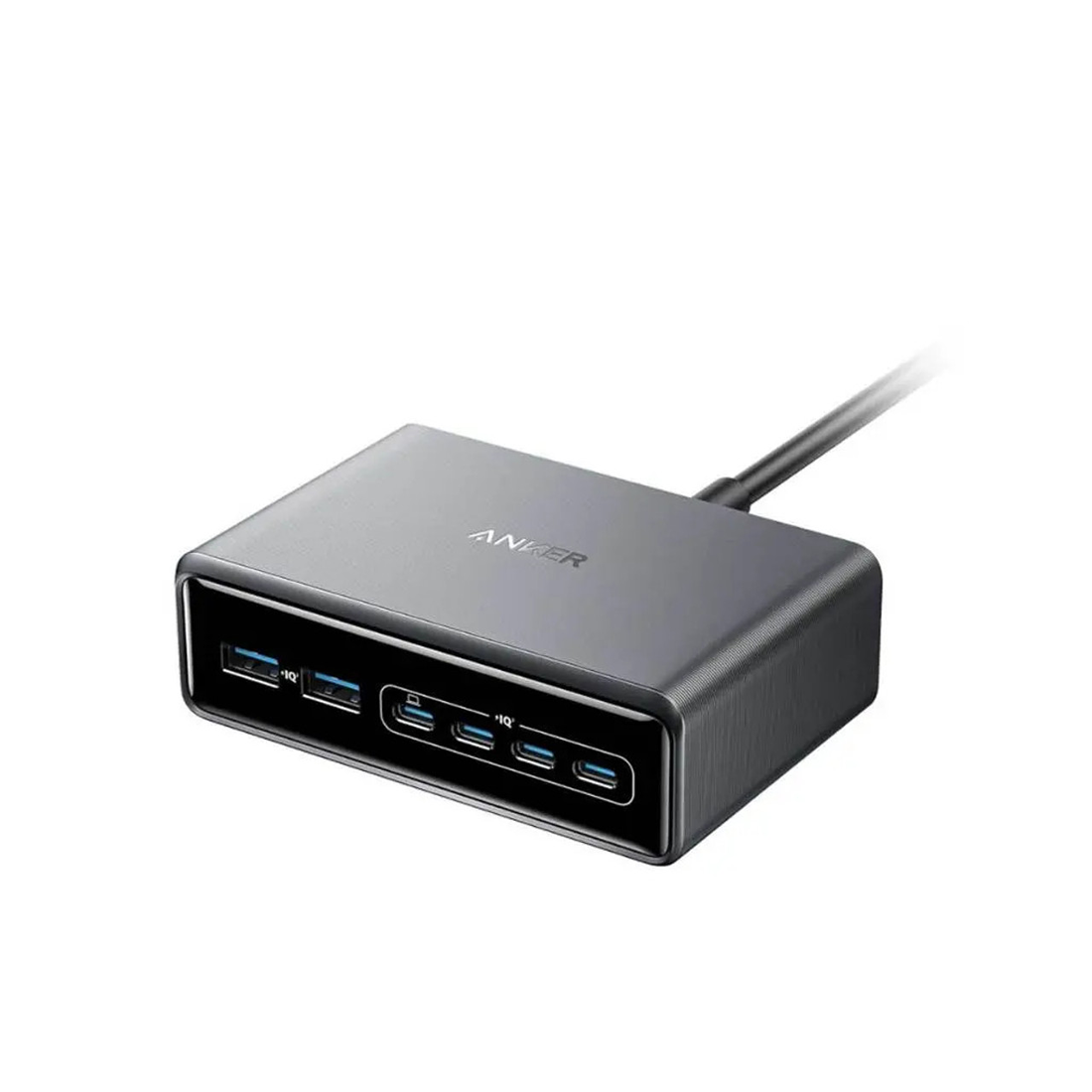 Anker Prime A2683 200W 6 port GaN USB-C Charger - شاحن Anker Prime A2683 200W 6 port GaN USB-C Charger - شاحن
