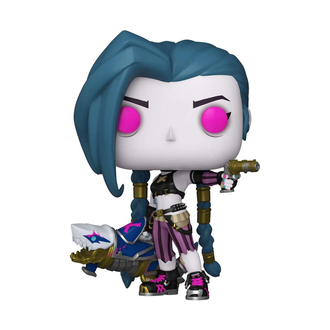Funko Pop! TV: Arcane LoL S1 - Jinx #1062 - مجسم - Store 974 Electronics WLL  | ستور٩٧٤ للالكترونيات ذ.م.م