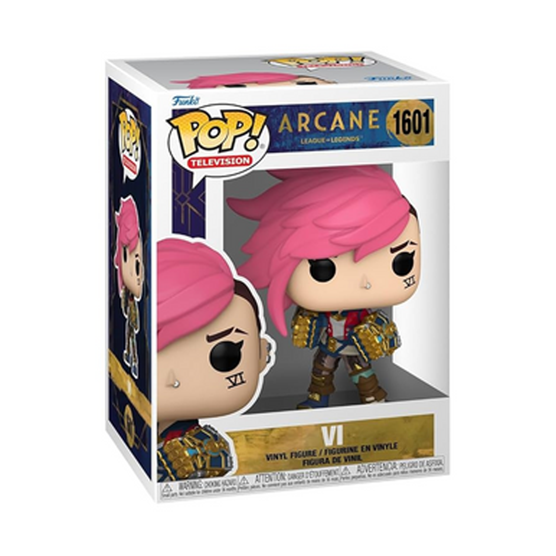 Funko Pop! Tv: Arcane LoL S1 - Vi #1061 - مجسم - Store 974 Electronics WLL  | ستور٩٧٤ للالكترونيات ذ.م.م