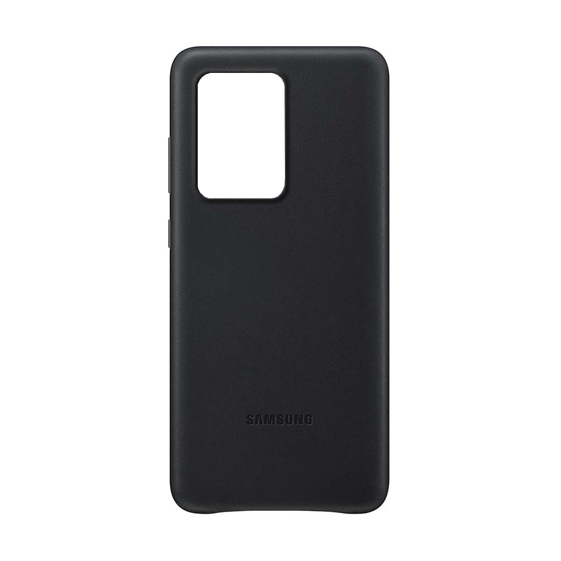 Galaxy S20 Ultra Leather Cover -  Black - أكسسوارات - Store 974 | ستور ٩٧٤