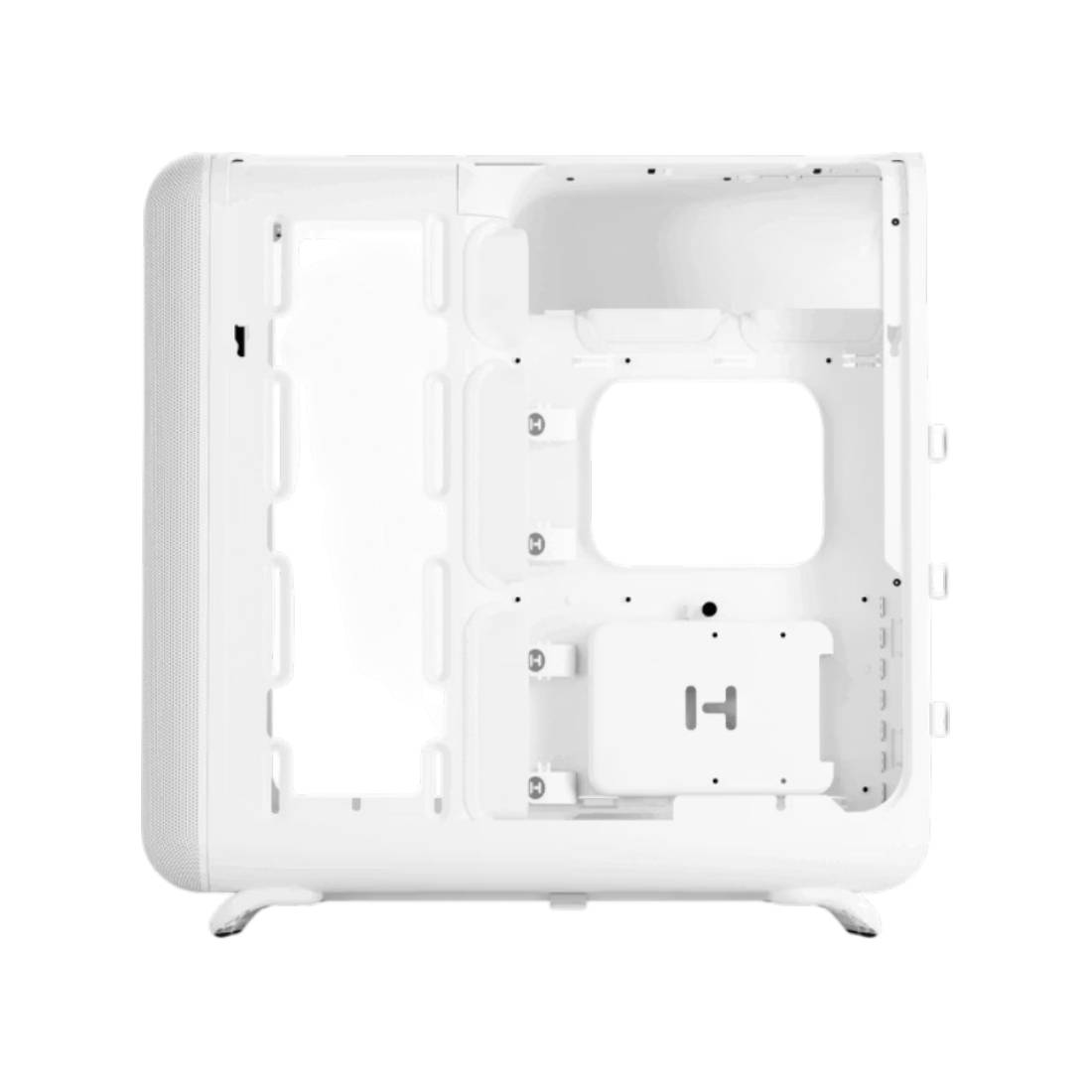 Hyte X50 TG Side ATX Mid-Tower - Snow White - صندوق Hyte X50 TG Side ATX Mid-Tower - Snow White - صندوق