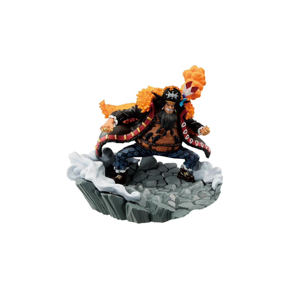 One Piece - Senkouzekkei Marshall D. Teach - Figure - مجسم مستعمل One Piece - Senkouzekkei Marshall D. Teach - Figure - مجسم مستعمل