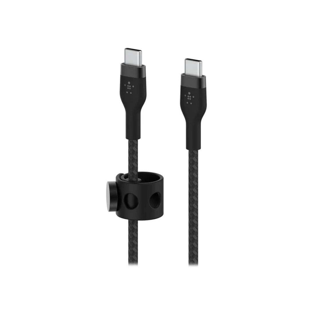 Belkin Boostcharge Pro Flex 3m Usb-c To Usb-c Cable 60w - Black - شاحن Belkin Boostcharge Pro Flex 3m Usb-c To Usb-c Cable 60w - Black - شاحن