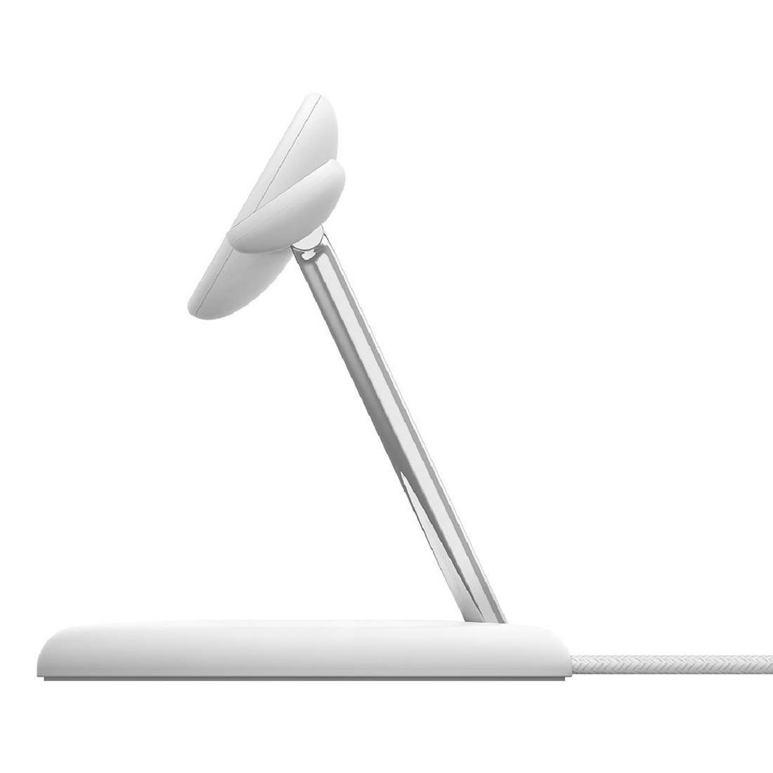 Belkin Boostcharge Pro 3-in-1 Qi2 15w Wireless Charging Stand - White - شاحن Belkin Boostcharge Pro 3-in-1 Qi2 15w Wireless Charging Stand - White - شاحن