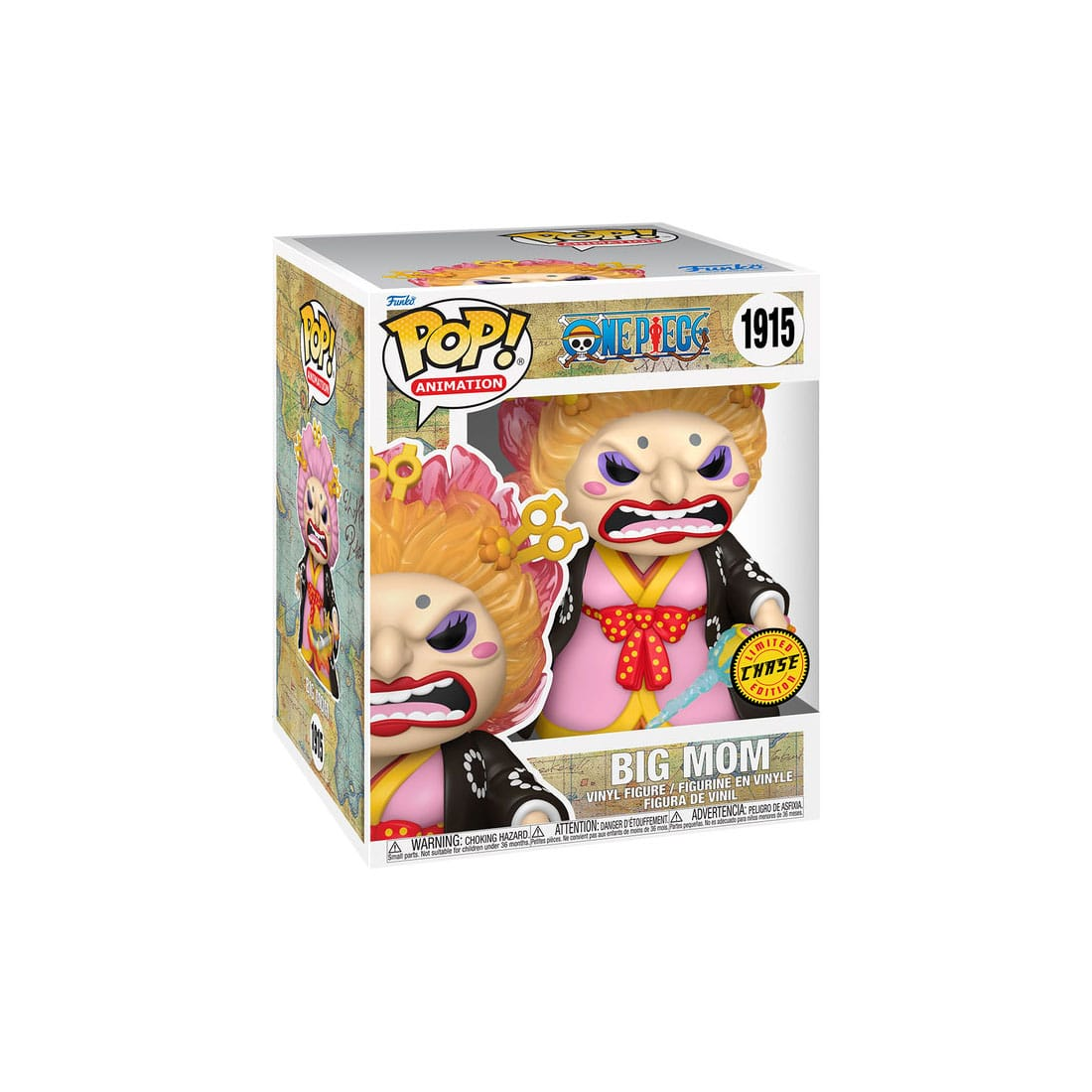 Funko Pop! Super: One Piece - Big Mom (Kimono) w/chase #1915 - مجسم Funko Pop! Super: One Piece - Big Mom (Kimono) w/chase #1915 - مجسم