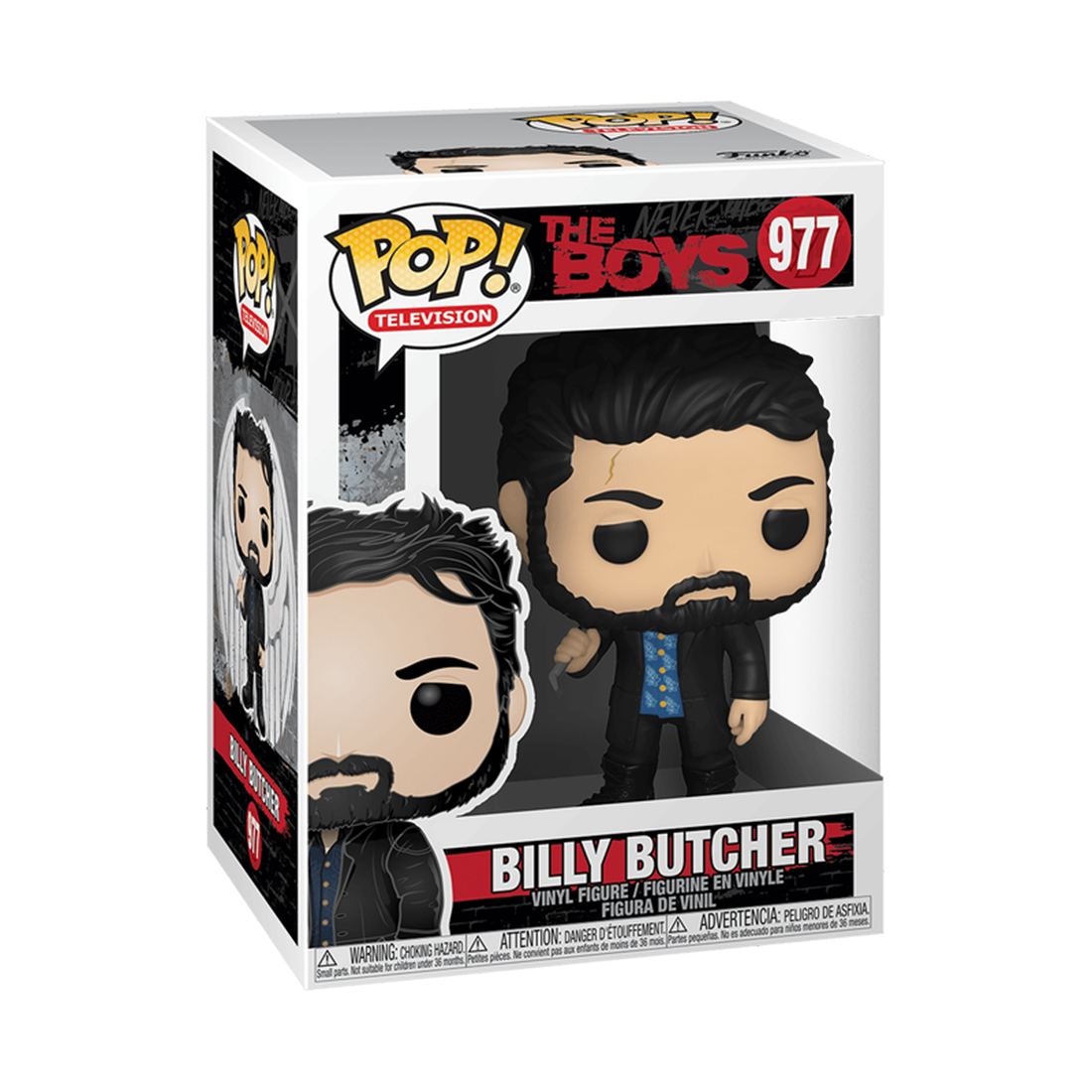 Funko Pop! Tv: The Boys - Billy Butcher #977 - مجسم - Store 974 Electronics WLL  | ستور٩٧٤ للالكترونيات ذ.م.م
