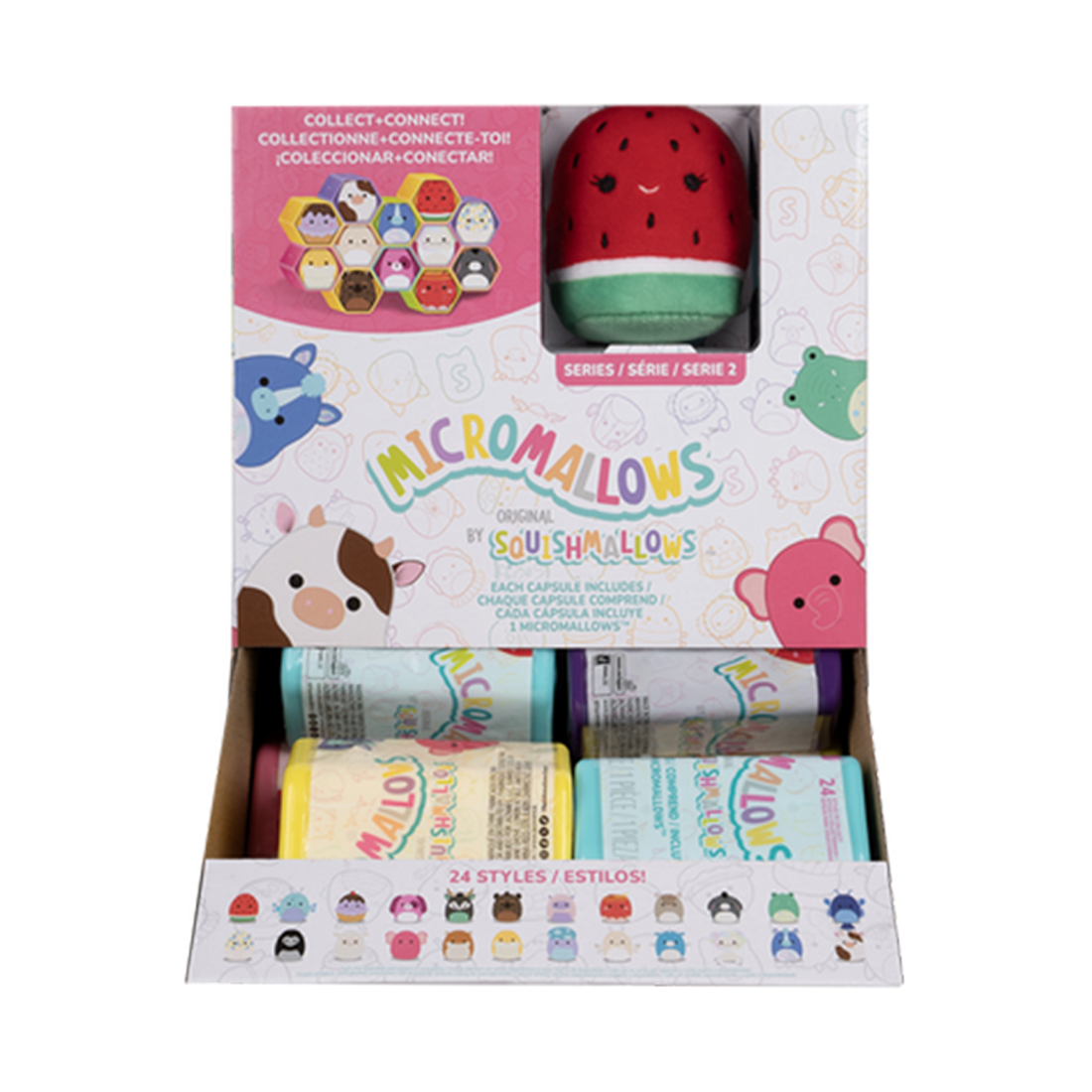 Squishmallow Micromallows 2.5In Blind Plush PDQ - S2 - دمية Squishmallow Micromallows 2.5In Blind Plush PDQ - S2 - دمية