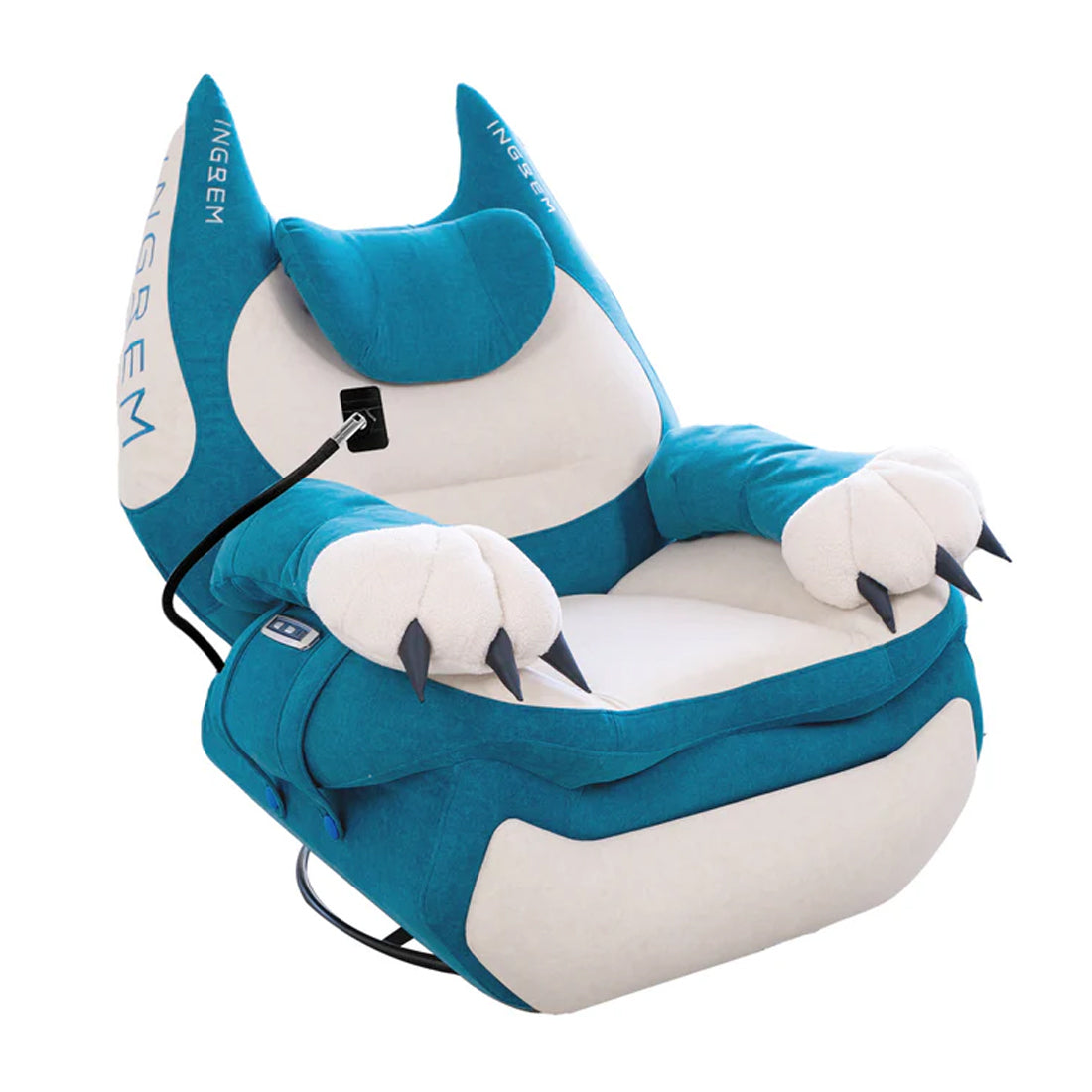 Power Smart Sofa Recliner - Blue -  مقعد ألعاب - Store 974 Electronics WLL  | ستور٩٧٤ للالكترونيات ذ.م.م