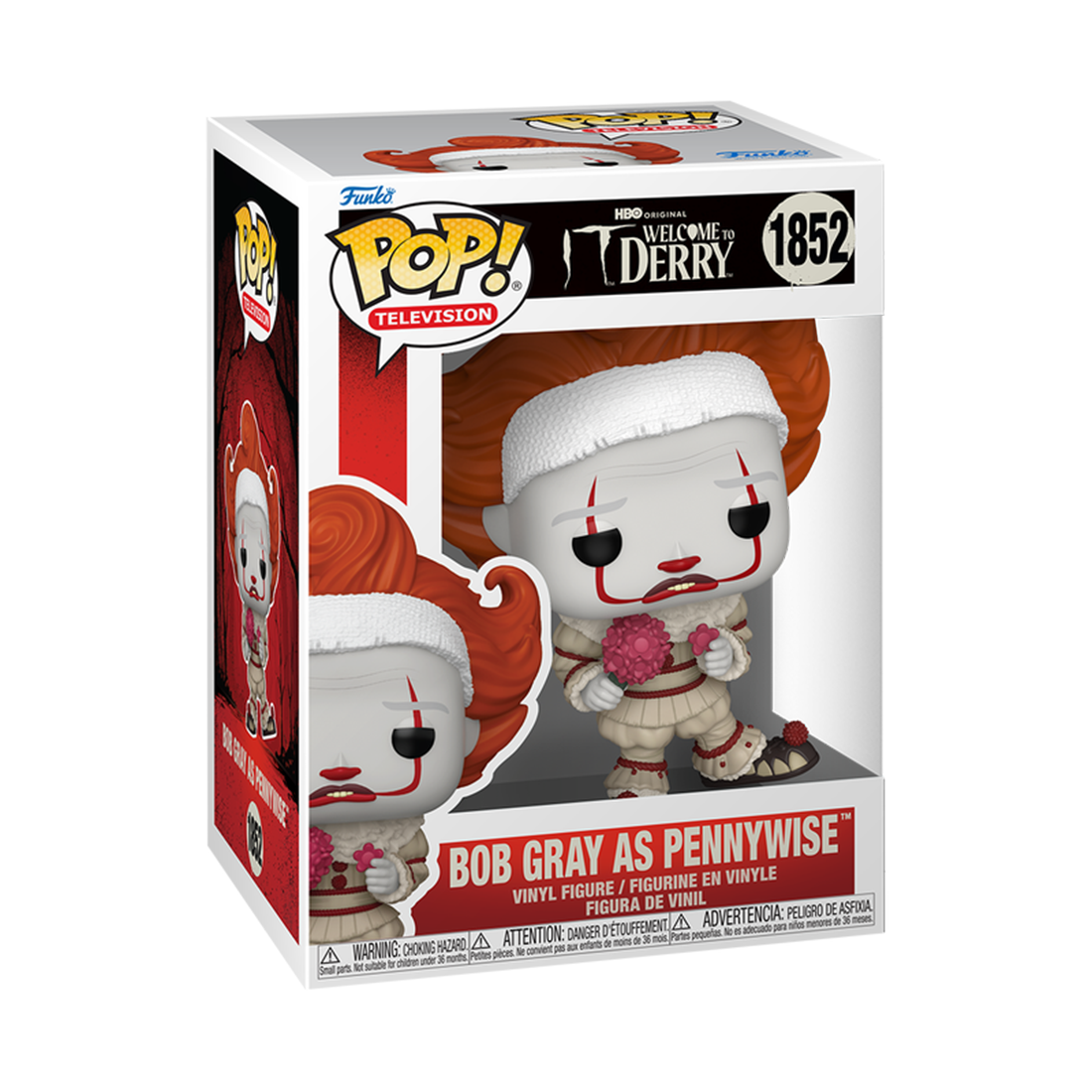 Funko Pop! Tv: IT - Bob Gray - Pennywise #1852 - مجسم