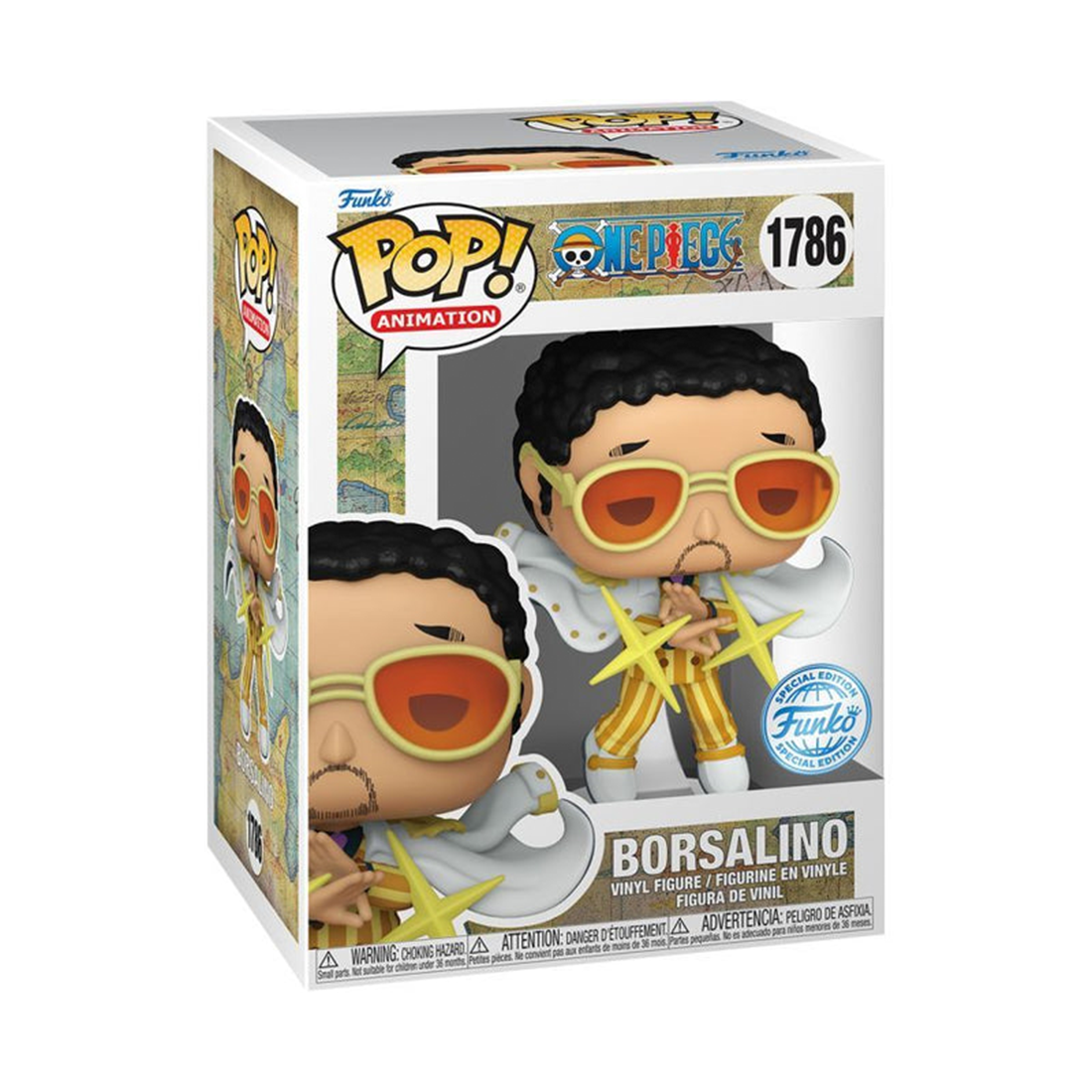 Funko Pop! Animation: One Piece - Borsalino (Exc) #1786 - مجسم