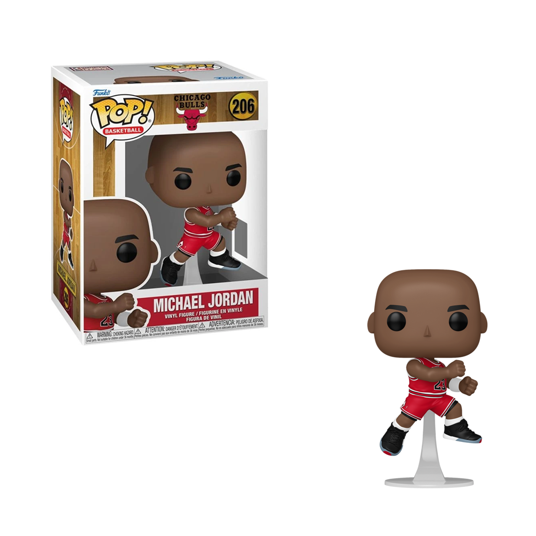 Funko Pop! Basketball: NBA Bulls - Michael Jordan('89)