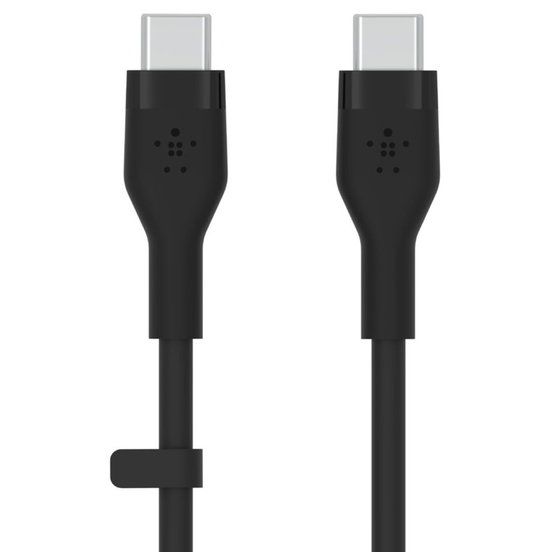 Belkin BOOSTCHARGE FLEX USB -C إلى USB -C 1M كابل السيليكون - أسود - كAbl شحn Belkin BOOSTCHARGE FLEX USB -C إلى USB -C 1M كابل السيليكون - أسود - كAbl شحn