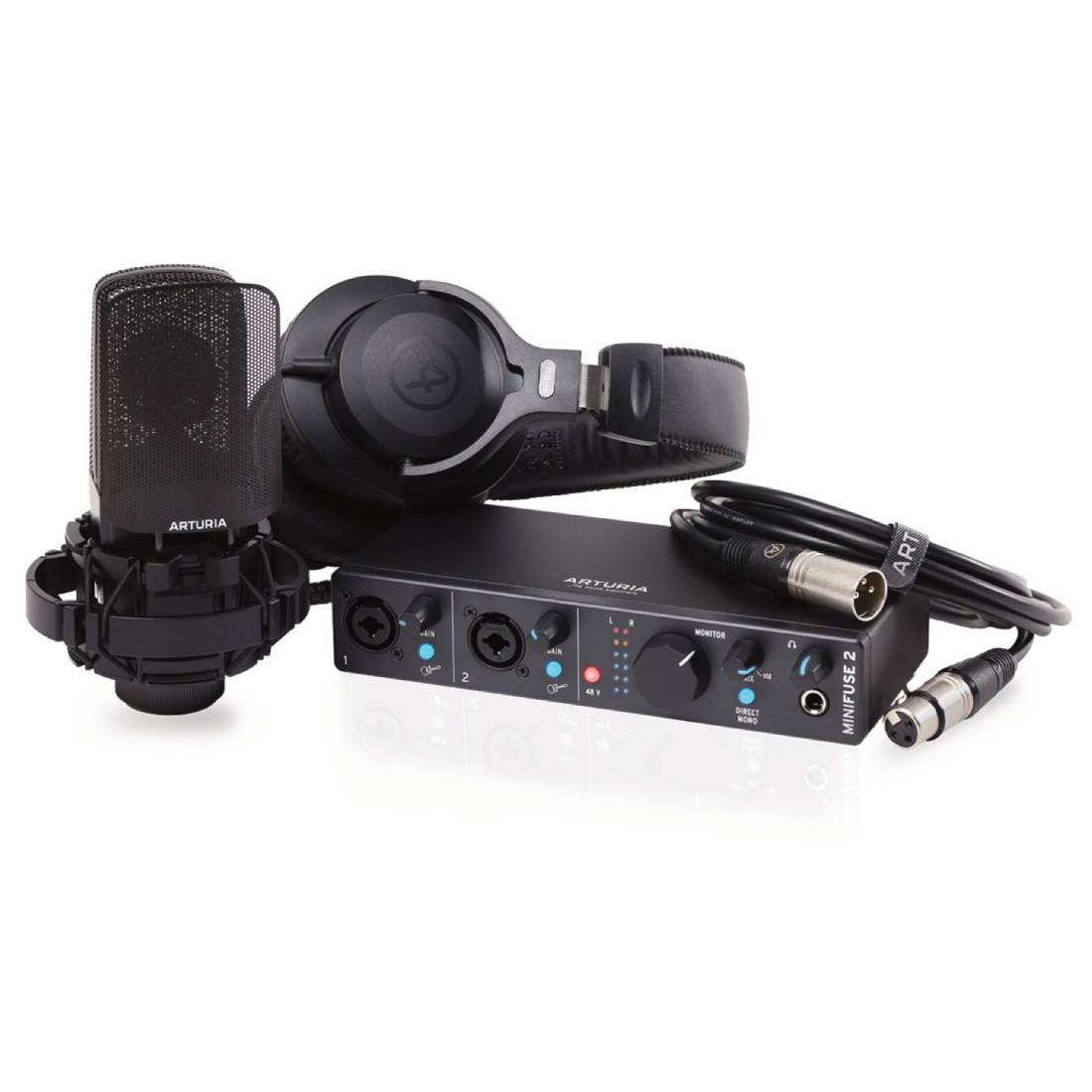 Arturia - Minifuse Recording Studio Pack - Black - - ميكسر