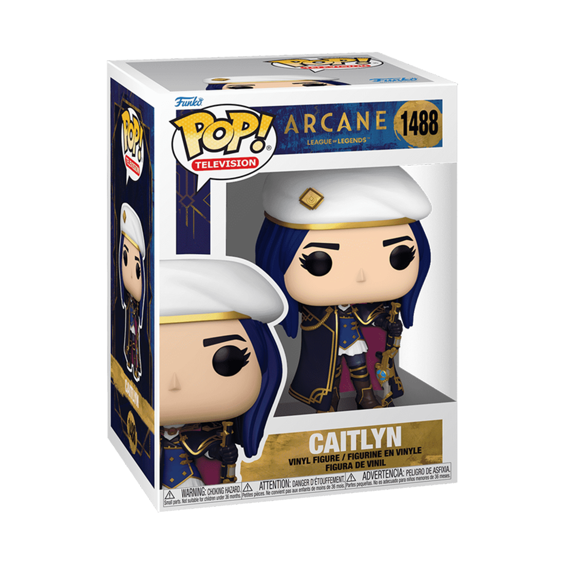 Funko Pop! Games: League of Legends Arcane - Caitlyn #1488 - مجسم Funko Pop! Games: League of Legends Arcane - Caitlyn #1488 - مجسم