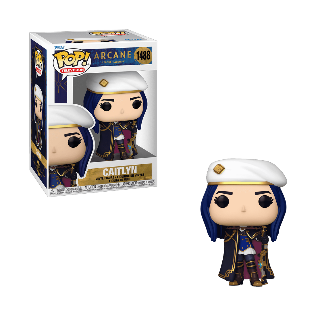 Funko Pop! Games: League of Legends Arcane - Caitlyn #1488 - مجسم Funko Pop! Games: League of Legends Arcane - Caitlyn #1488 - مجسم